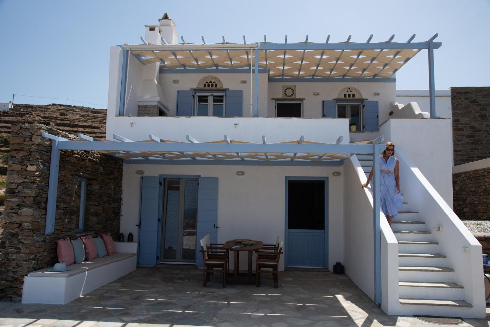 Iliopetra Residence Agios Romanos Экстерьер фото