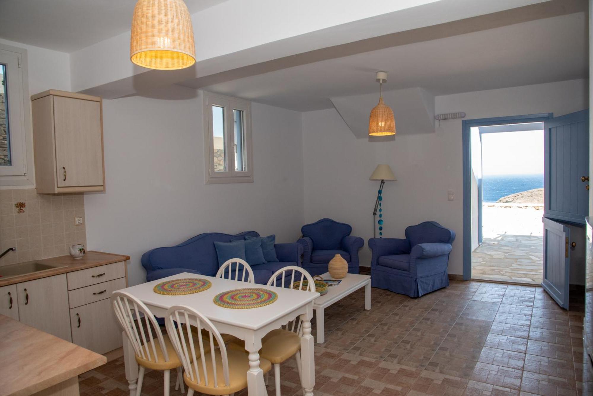 Iliopetra Residence Agios Romanos Экстерьер фото